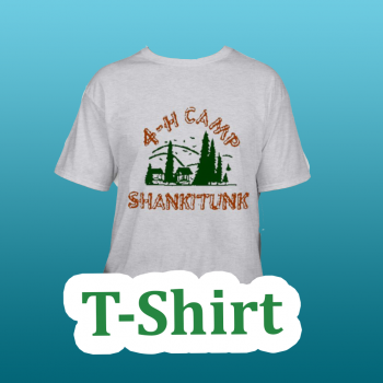4-H camp Shankitunk tshirt